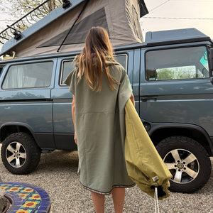 Surf Poncho - Sage